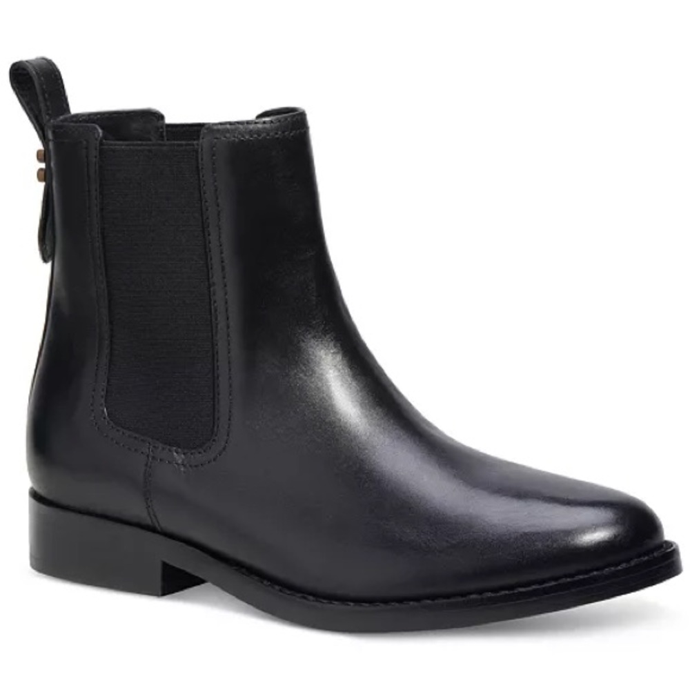 Coach Maeve Black Leather Women’s Chelsea Bootie